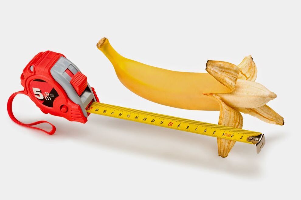 Take Banana as an Example, Measure Your Penis Before Enlargement