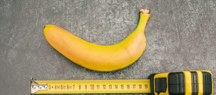 Using a Banana as an Example for Penis Measurement